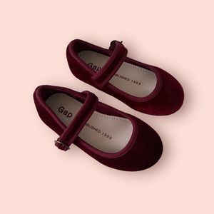 GAP Kids Burgundy Dress Shoes